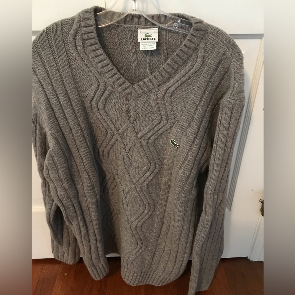 Lacoste wool sweater